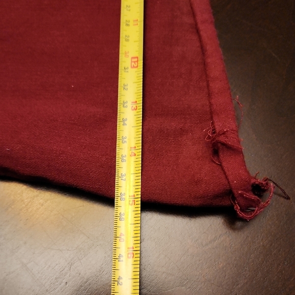 Judy Blue Women's Boot Cut Jeans in Burgundy - Picture 11 of 11